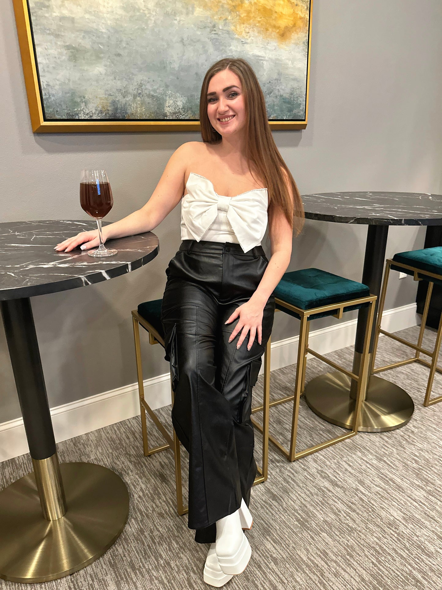 Certified Cutie Bow Detail Tube Top