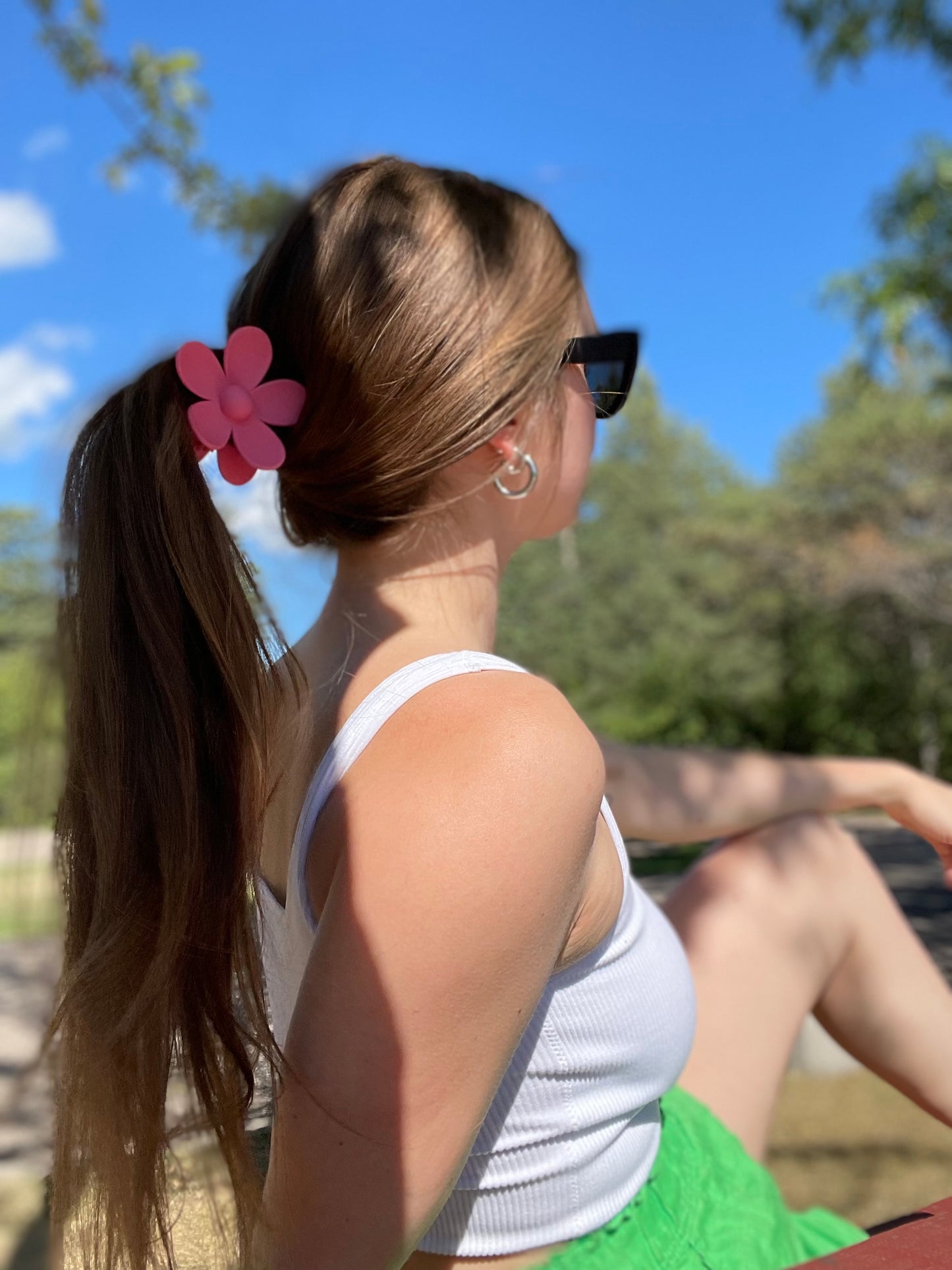 Flower Hair Clip