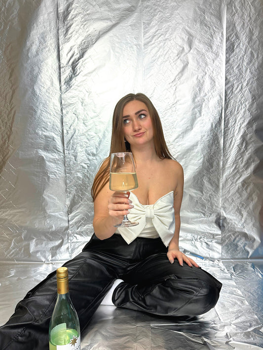 Certified Cutie Bow Detail Tube Top