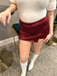 Stella Satin Mini Skort