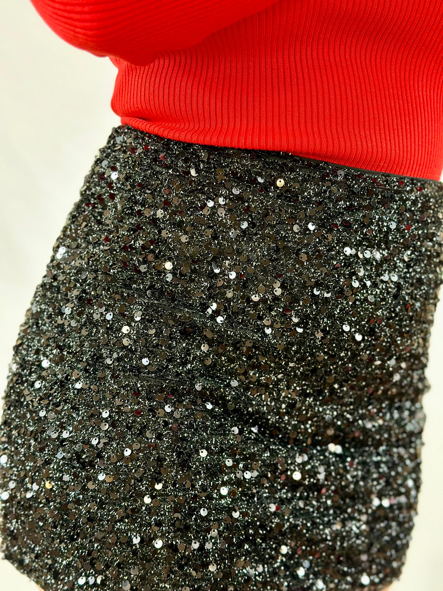 Born To Be Extra Sequin Skirt