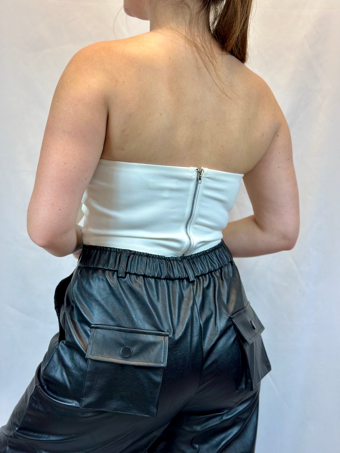 Certified Cutie Bow Detail Tube Top