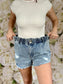 Skye Denim Shorts (Light Wash)