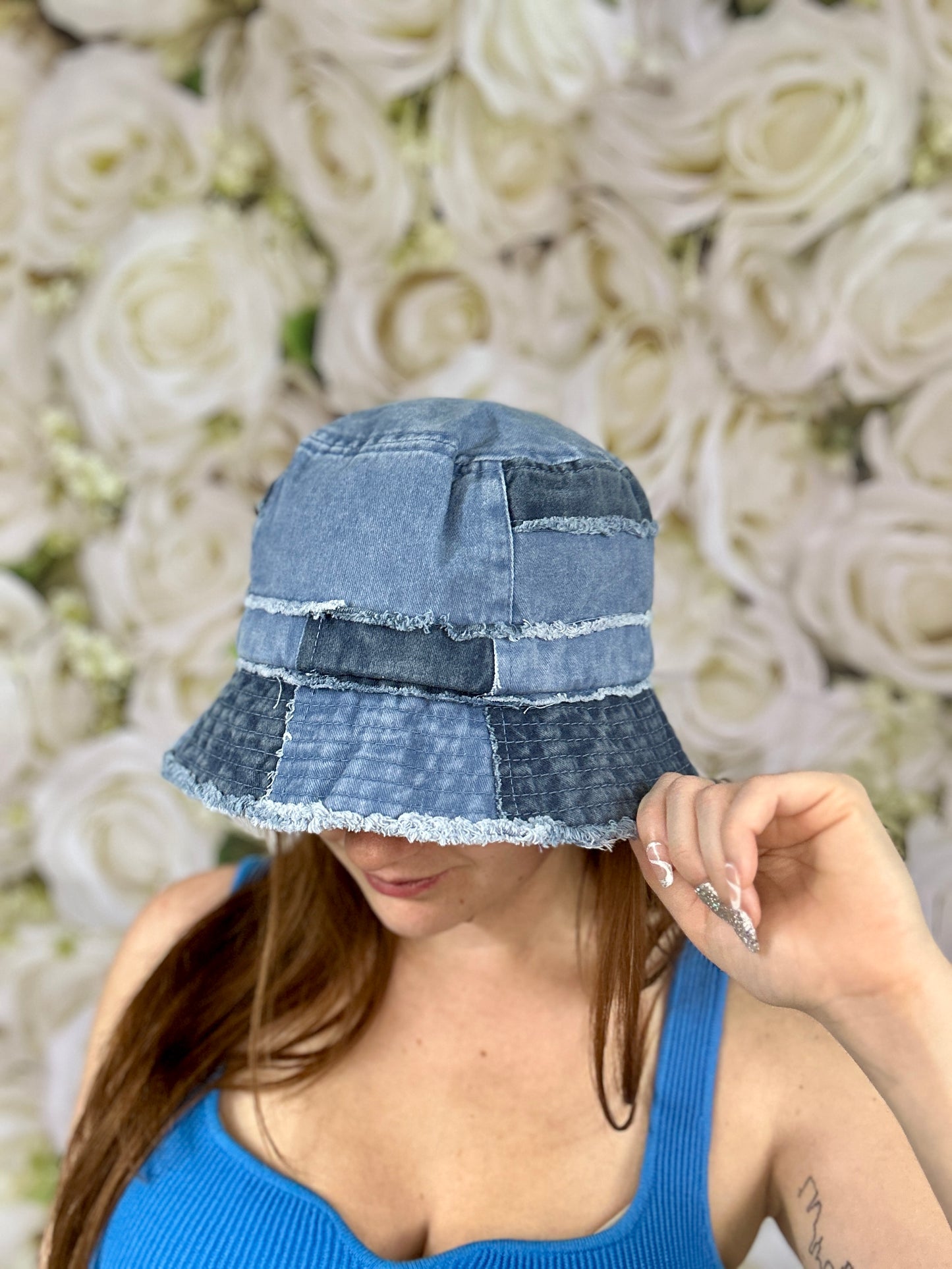 Xavier Denim Bucket Hat (Denim)