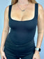 Daphne Seamless Tank (Black)