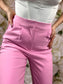 Rosella Straight Leg Pants (Pink)