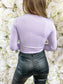 Lila Cutout Top (Lilac)